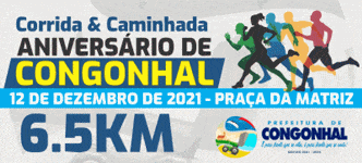 Corrida e Caminhada - Aniversário de Congonhal MG