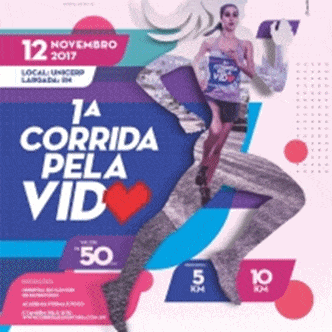  1ª CORRIDA E CAMINHADA PELA VIDA